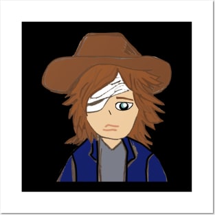 carl grimes Posters and Art